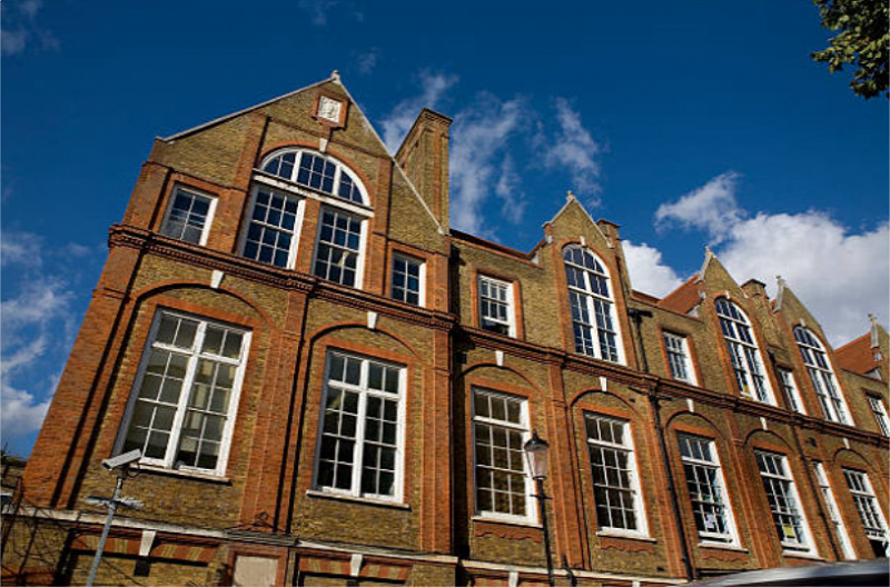 Victorian school building